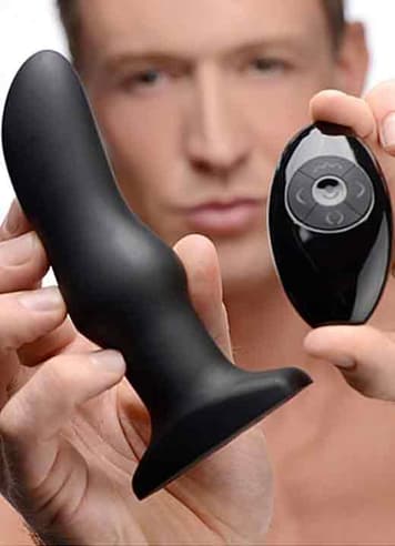 Analsex - Rimmevibrator med fjernkontroll medium - bilde 4