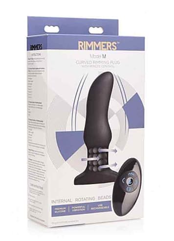 Analsex - Rimmevibrator med fjernkontroll medium - bilde 6