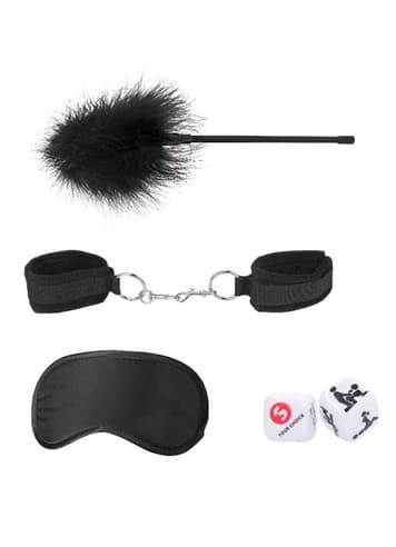 Frekke sexleketøy - Bondage kit nybegynner sort Ouch - bilde 1