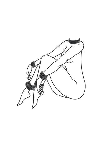 Frekke sexleketøy - EasyToys bondage sett - bilde 2