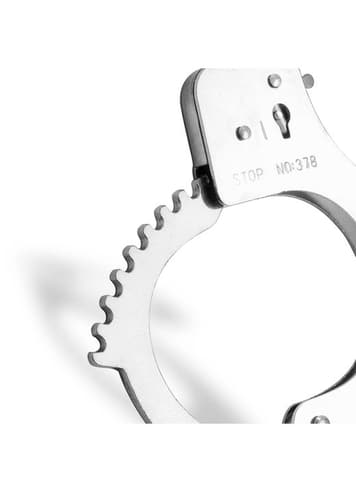 Frekke sexleketøy - EasyToys håndjern i metall - bilde 3