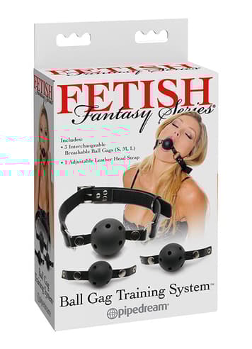 Frekke sexleketøy - Ball Gag sett Fetish Fantasy - bilde 2