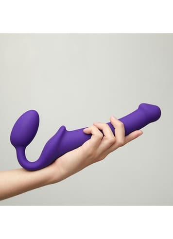 dildoer - Strap-on-me stroppløs strap-on M lilla - bilde 2