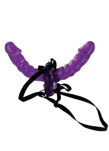 Frekke sexleketøy - Strap-on Double Delight - bilde 1