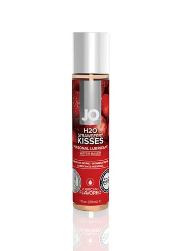 Glidemiddel - Glidemiddel JO Jordbær 30 ml - bilde 1