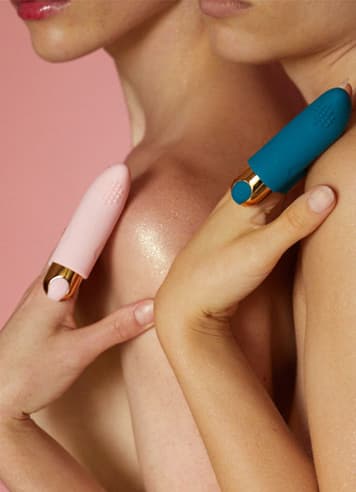 Vibrator - Fingervibrator Touch Me blå - bilde 5