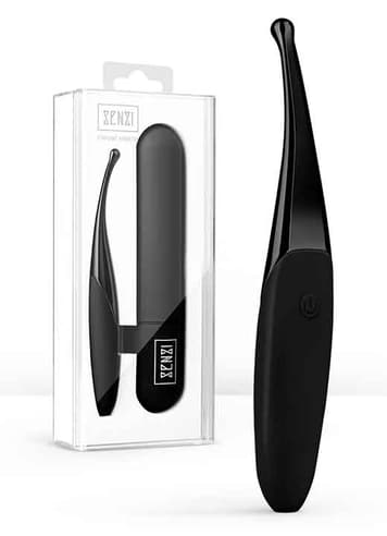 Sexleketøy for henne - Klitorisvibrator Senzi sort - bilde 3