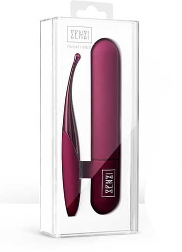 Sexleketøy for henne - Klitorisvibrator Senzi burgunder - bilde 8