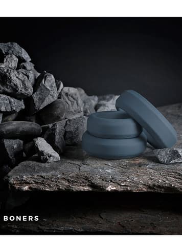 Sexleketøy for menn - Boners ereksjonsring sett 3 pk - bilde 4