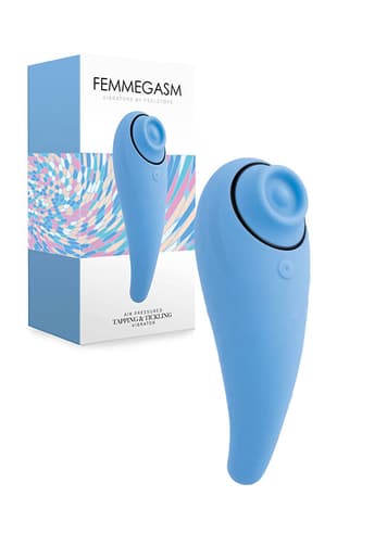 Sexleketøy for henne - FemmeGasm klitorisstimulator lyseblå - bilde 2