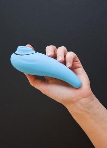Sexleketøy for henne - FemmeGasm klitorisstimulator lyseblå - bilde 4