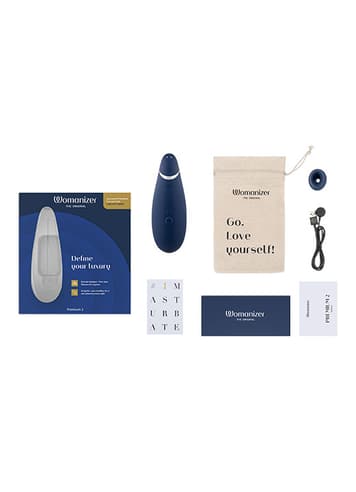 Sexleketøy for henne - Womanizer Premium 2 blåbær - bilde 14