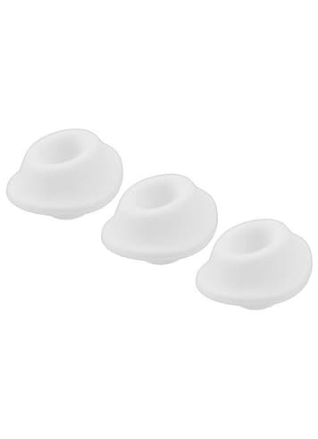 Tilbehør - Womanizer reservehetter 3 x hvit S - bilde 2