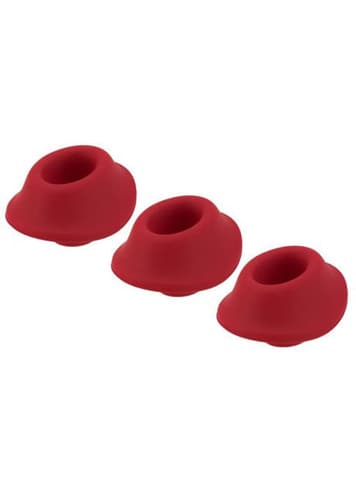 Tilbehør - Womanizer reservehetter 3 x rød S - bilde 2