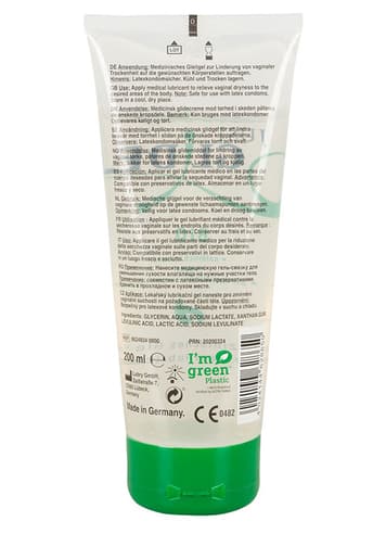 Glidemiddel - Glidemiddel Just Glide Bio 200 ml - bilde 2