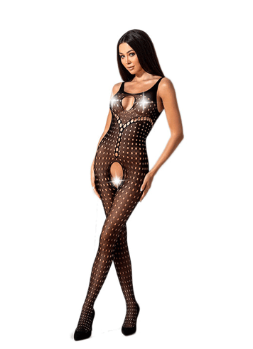 Sexy undertøy - Catsuit Passion 78 sort - bilde 1