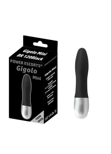 Sexleketøy for henne - Klitorisvibrator Gigolo sort - bilde 2