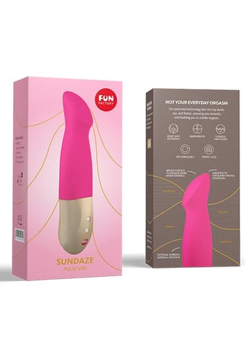 Sexleketøy for henne - Fun vibrerende pulsator Sundaze rosa - bilde 11