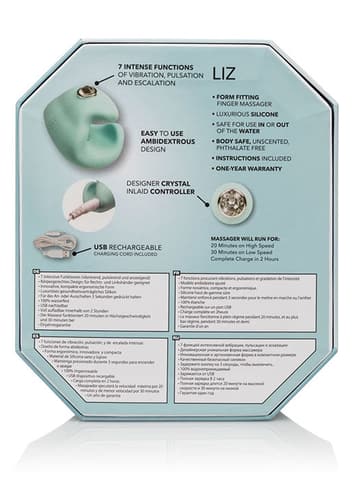 Vibrator - Fingervibrator Pavé Liz - bilde 3