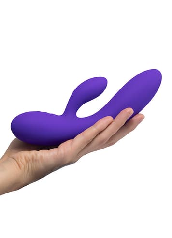 Vibrator - Rabbitvibrator Lea Glitter lilla - bilde 5