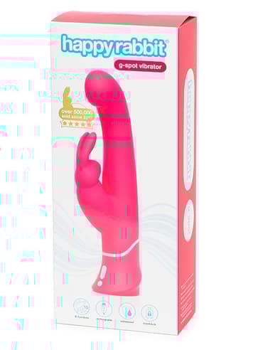 Vibrator - Rabbitvibrator Happy Rabbit G-punkt rosa - bilde 7
