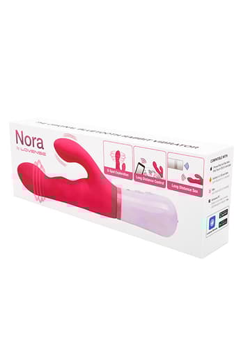 Sexleketøy for henne - Lovense rabbitvibrator Nora - bilde 11