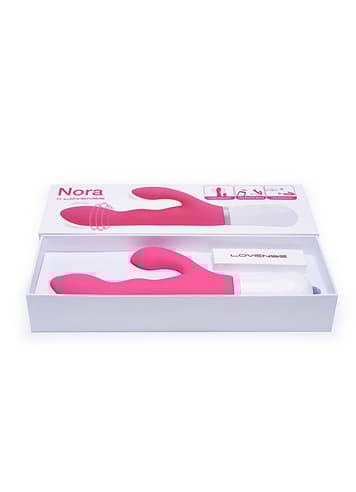 Sexleketøy for henne - Lovense rabbitvibrator Nora - bilde 10
