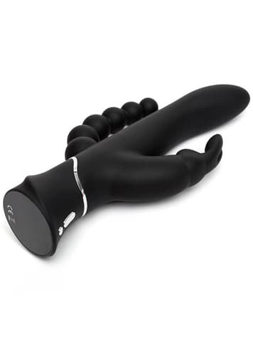 Sexleketøy for henne - Rabbitvibrator Happy Rabbit Triple - bilde 5