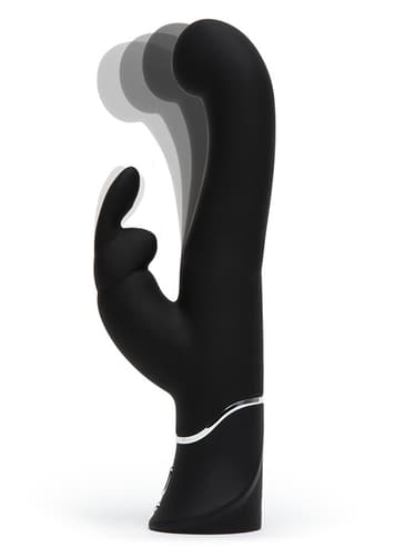 Vibrator - Rabbitvibrator Happy Rabbit G-punkt sort - bilde 2