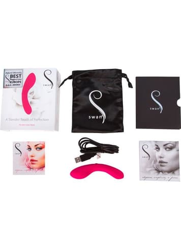 Vibrator - Minvibrator Mini Swan Wand - bilde 7