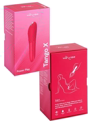 Sexleketøy for henne - We-Vibe Tango X klitorisvibrator rød - bilde 18