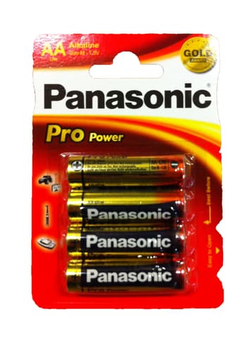 Tilbehør - Panasonic AA-batterier 4pk - bilde 1