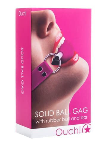 Frekke sexleketøy - Ball Gag Solid - bilde 3
