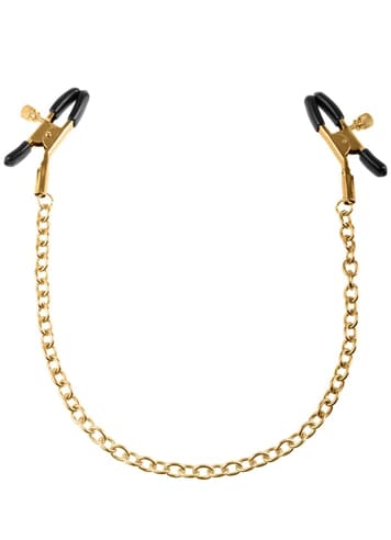Frekke sexleketøy - Pipedream - Fetish Fantasy Series Gold Nipple Clamps - bilde 1