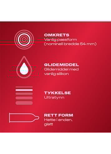 Kondomer - Kondomer Durex Feel Ultra Thin 10 pk - bilde 3