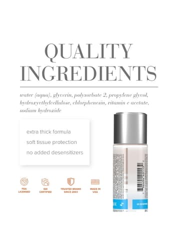 Glidemiddel - System JO - H2O Anal Thick Lubricant 120 ml - bilde 3