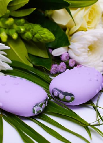 Sexleketøy for henne - Mimi Deux vibrerende egg soft tip lilla - bilde 3