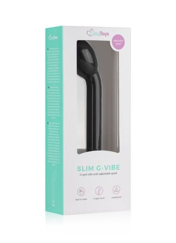 Vibrator - EasyToys Slim gvibe sort g-punktvibrator - bilde 7