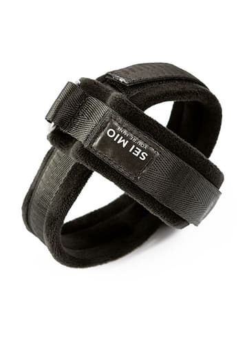Frekke sexleketøy - SEI-MIO - Cross Purposes Unique Over-Wrap Cross Cuff Restrai - bilde 1