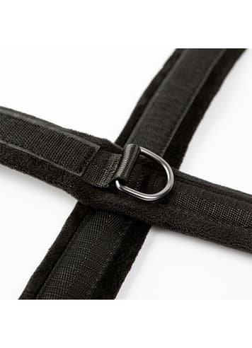 Frekke sexleketøy - SEI-MIO - Cross Purposes Unique Over-Wrap Cross Cuff Restrai - bilde 3