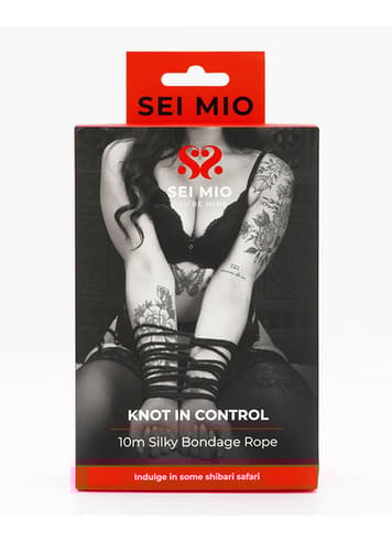 Frekke sexleketøy - SEI-MIO - Knot in Control 10m Silky Bondage Rope - bilde 4