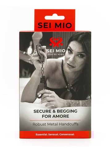Frekke sexleketøy - SEI-MIO - Secure and Begging for Amore Robust Metal Handcuff - bilde 6