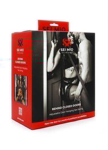 Frekke sexleketøy - SEI-MIO - Behind Closed Doors Adjustable Door Hanging Sex Sw - bilde 2