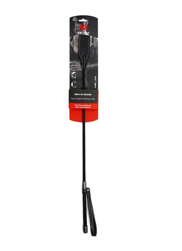 Frekke sexleketøy - SEI-MIO - Rein in Desire Faux Leather Riding Crop - bilde 2