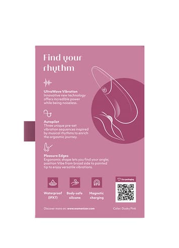 Vibrator - Womanizer Vibe rosa - bilde 22