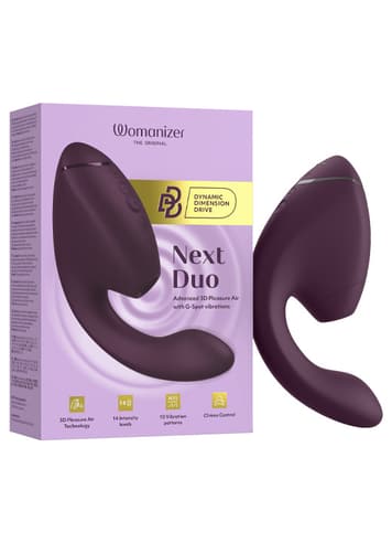 Sexleketøy for henne - Womanizer - Next Duo Purple - bilde 5