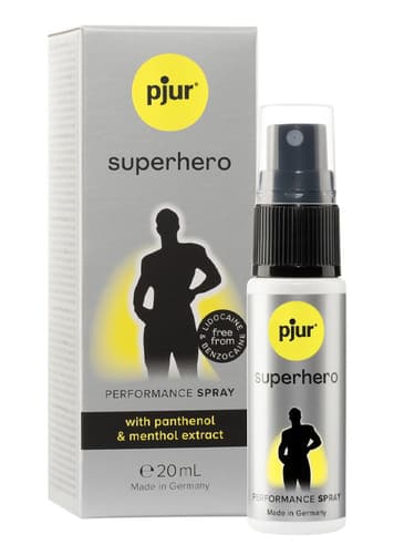 Tilbehør - Pjur Superhero bedøvende spray - bilde 1