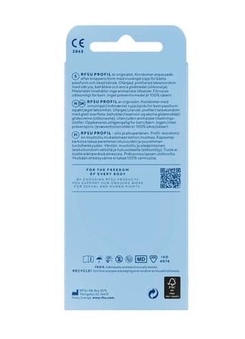 Kondomer - Kondomer RFSU Profil  10 pk - bilde 2