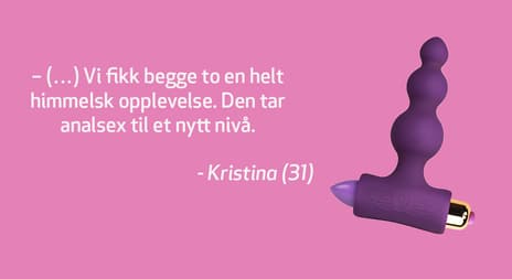 Anmeldelse av Buttplug Petite Sensations Bubble