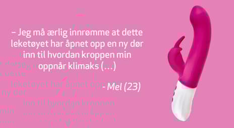 Produktomtale av Mer Lyst Generøs Rabbitvibrator